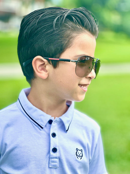 Lobito Miami White Kids' Polo