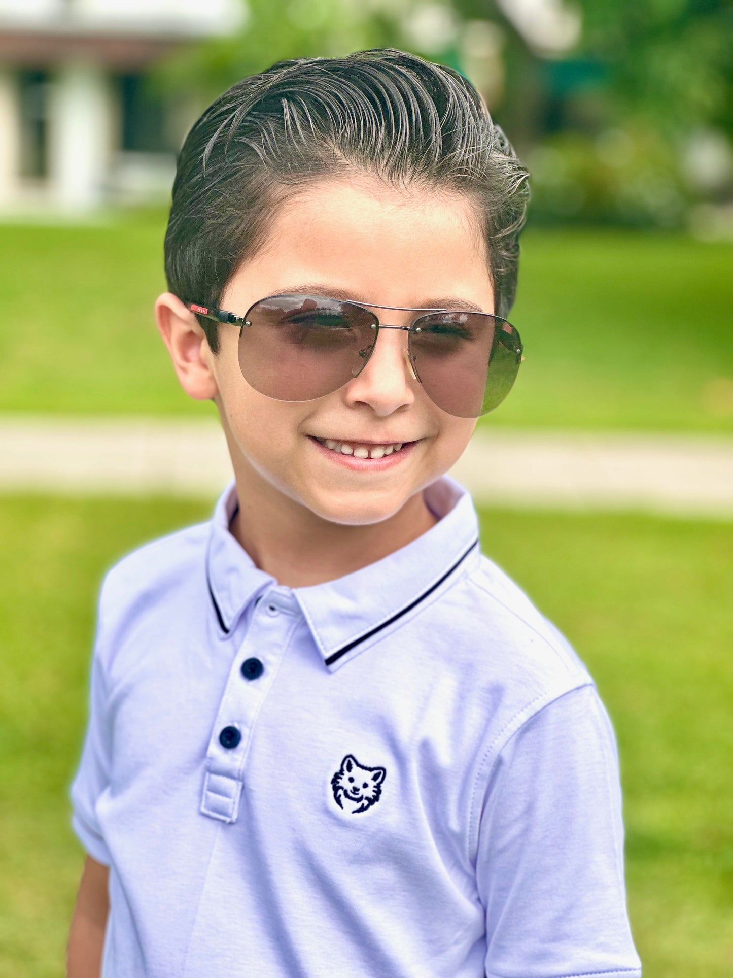 Lobito Miami White Kids' Polo