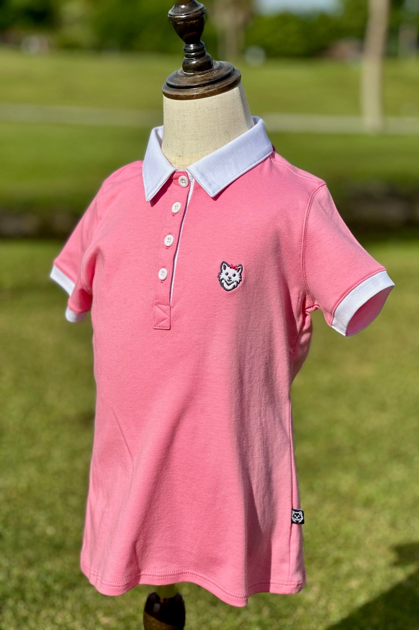 Lobita Boss Pink Girls' Polo