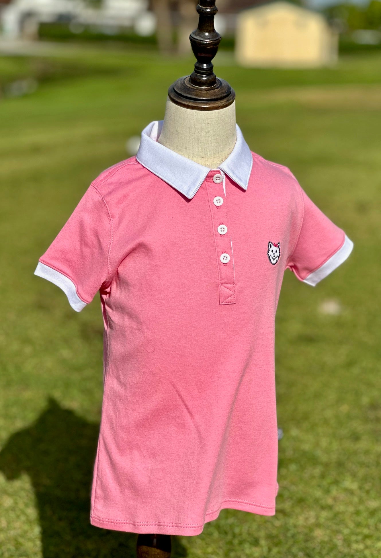 Lobita Boss Pink Girls' Polo