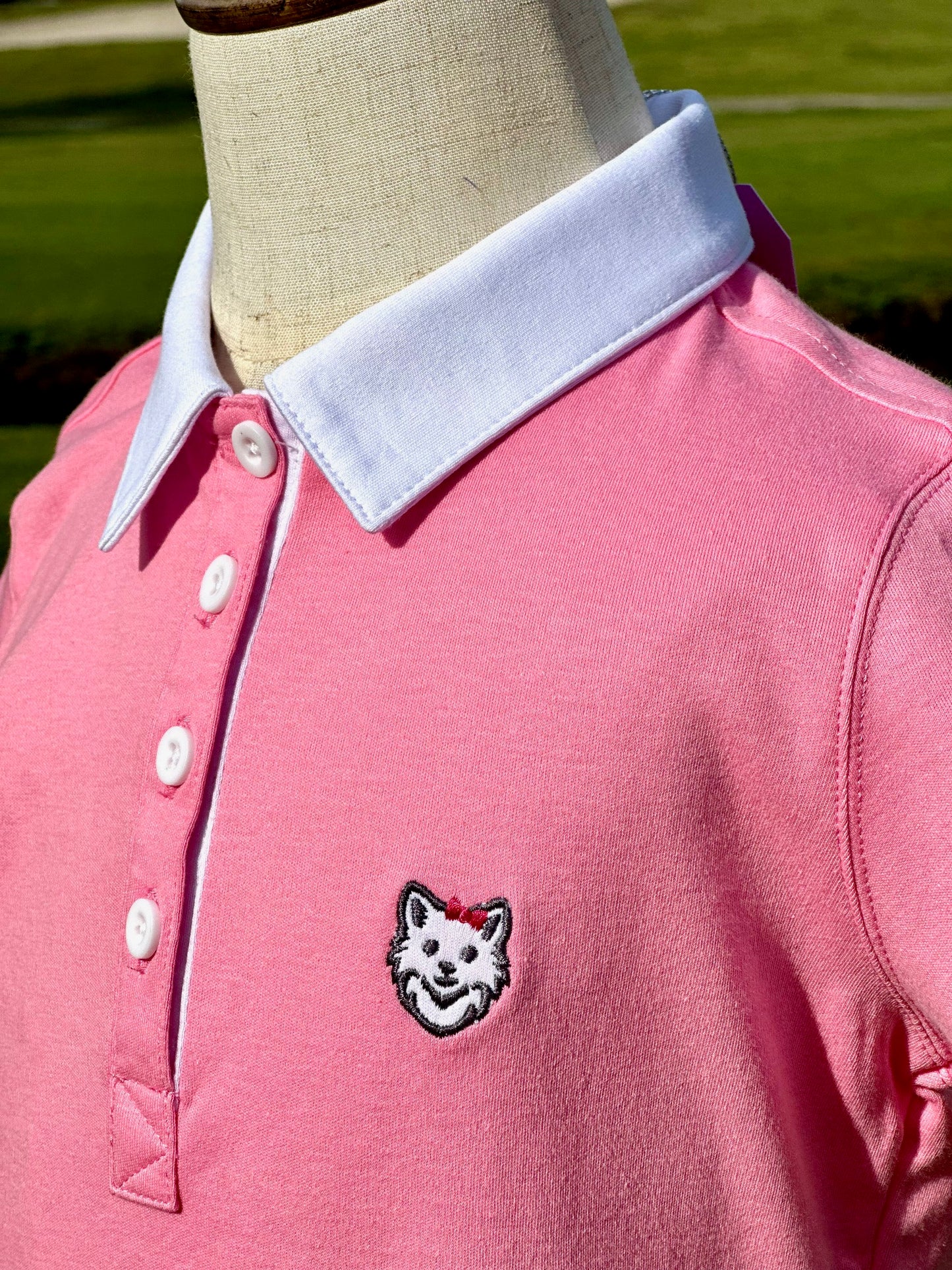 Lobita Boss Pink Girls' Polo