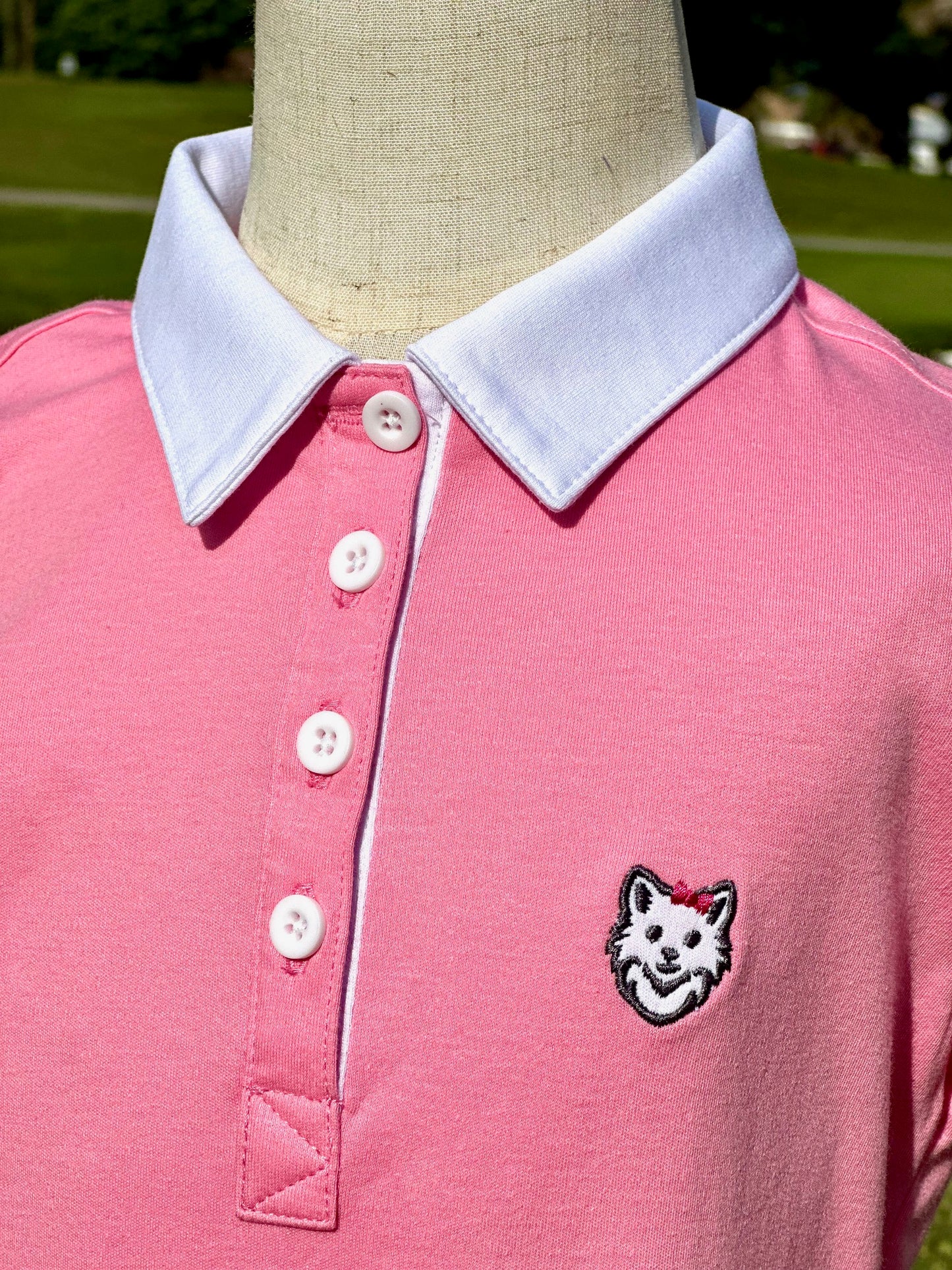 Lobita Boss Pink Girls' Polo